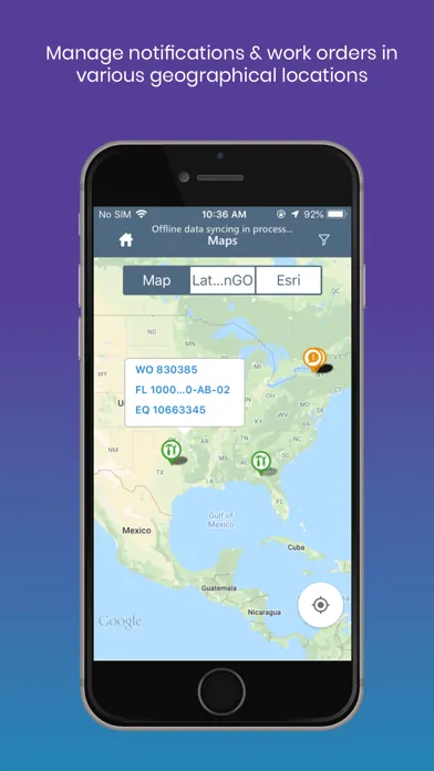 mWorkOrder Screenshots