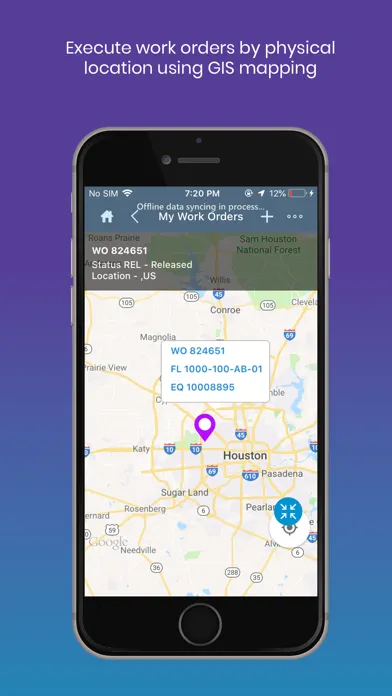 mWorkOrder Screenshots