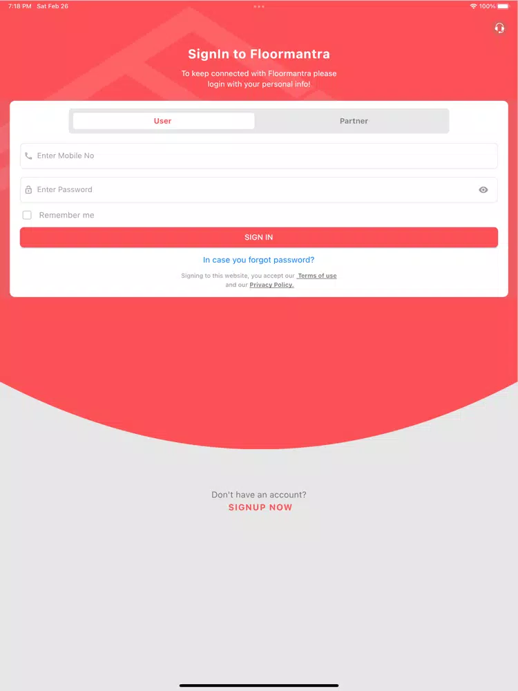 Floormantra Rent,Sell Property iPad  স্ক্রিনশট