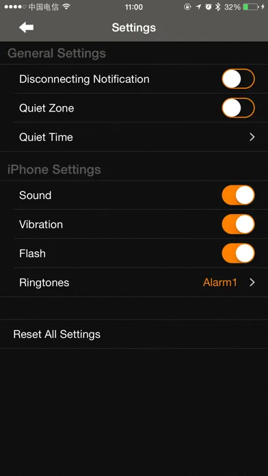 Capturas de tela do FindX Tracker