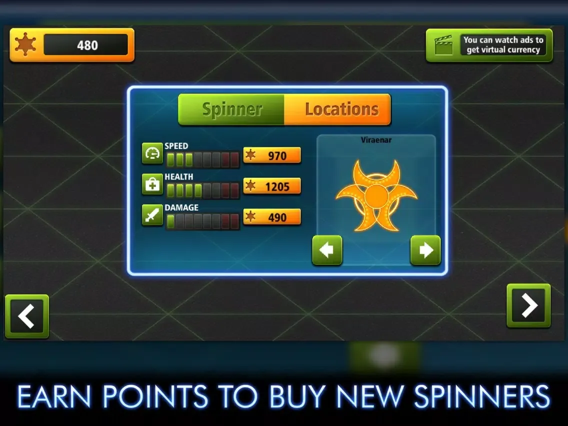 Spinner vs Spinner Battle iPad  Screenshots