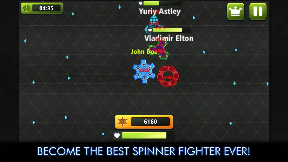 Spinner vs Spinner Battle Screenshots