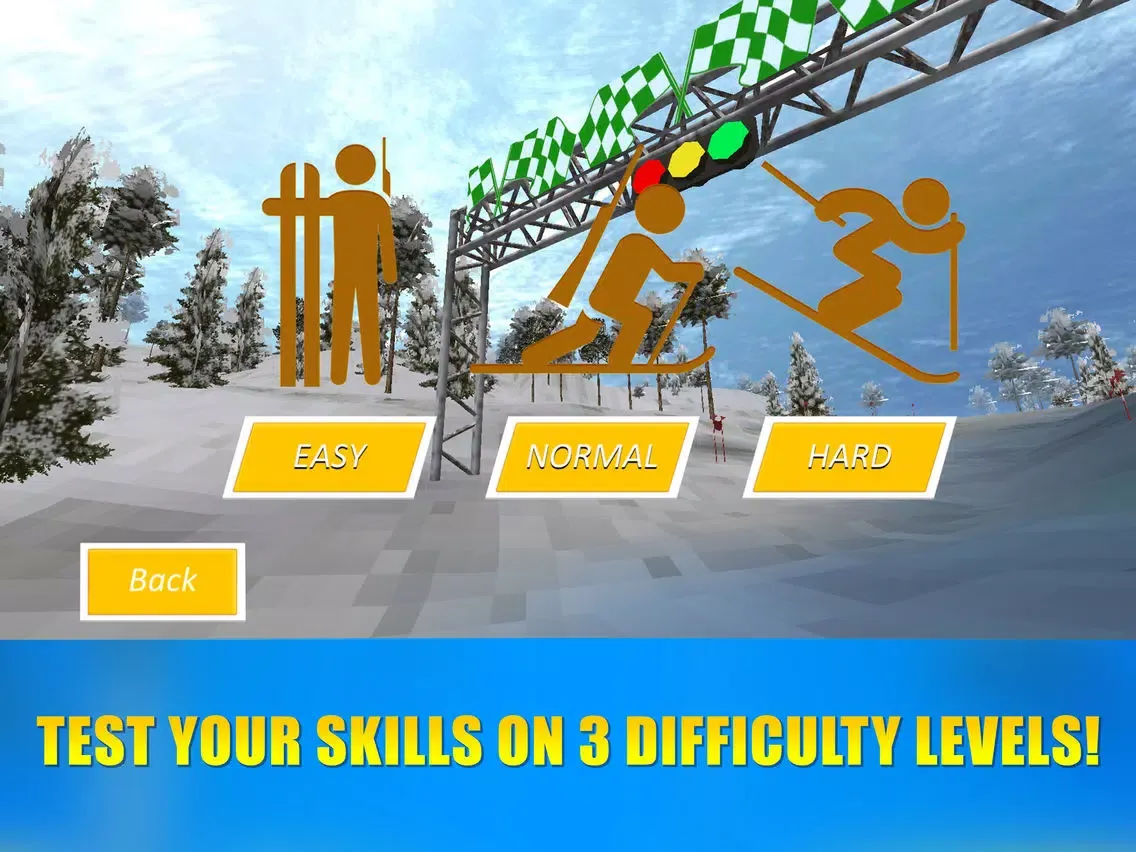Biathlon Winter Sports 3D iPad  স্ক্রিনশট
