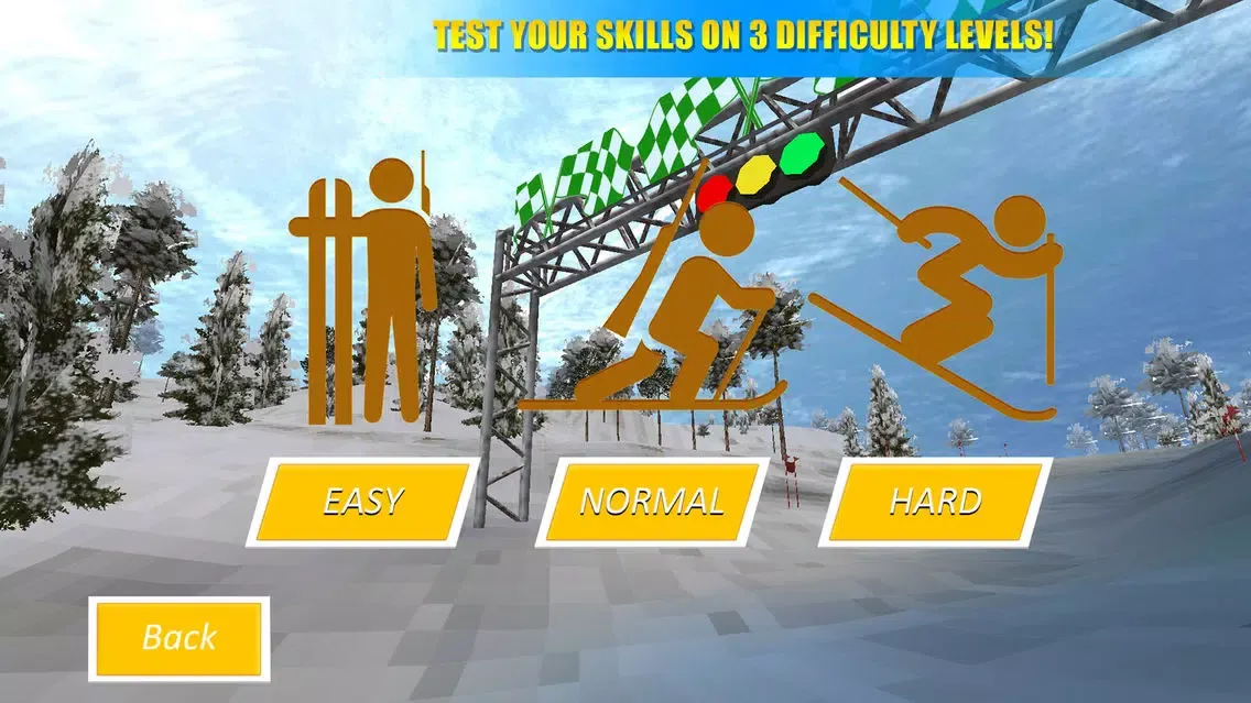 Biathlon Winter Sports 3D স্ক্রিনশট