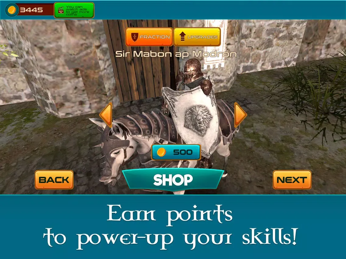 Knight Fighting Horse Ride iPad  Ekran Görüntüleri