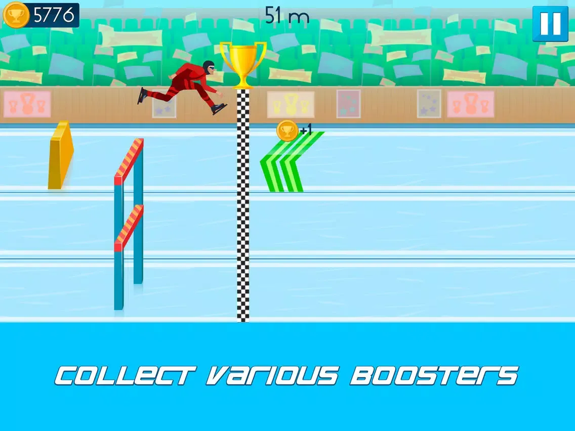 Ice Skating Speed Champ iPad 应用截图
