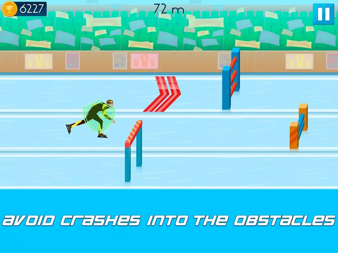 Ice Skating Speed Champ iPad 应用截图