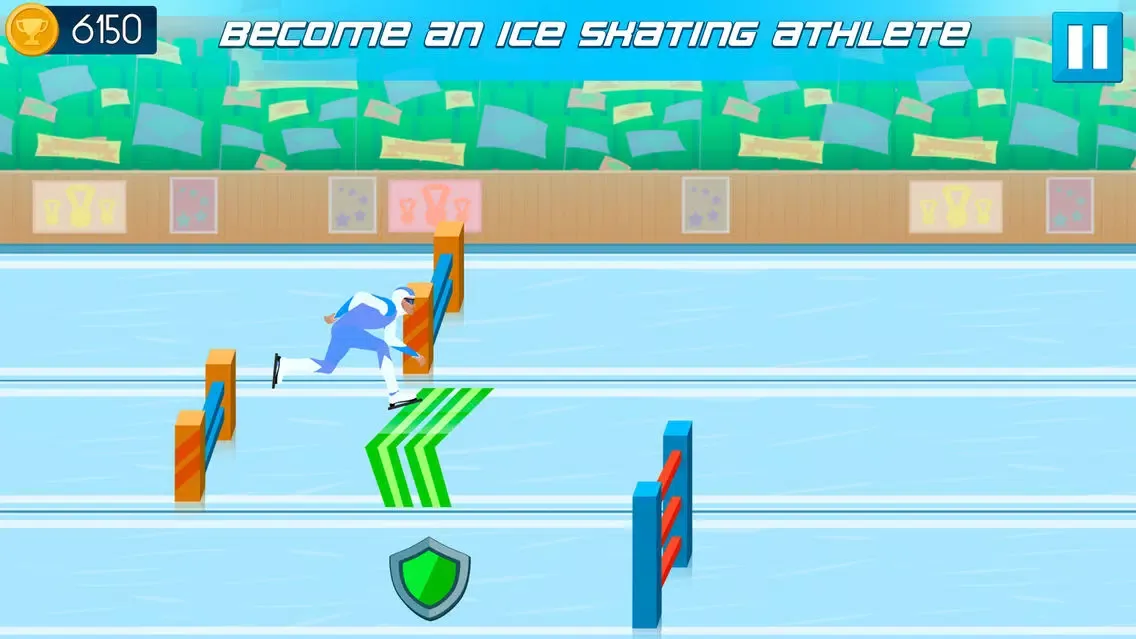 Ice Skating Speed Champ应用截图