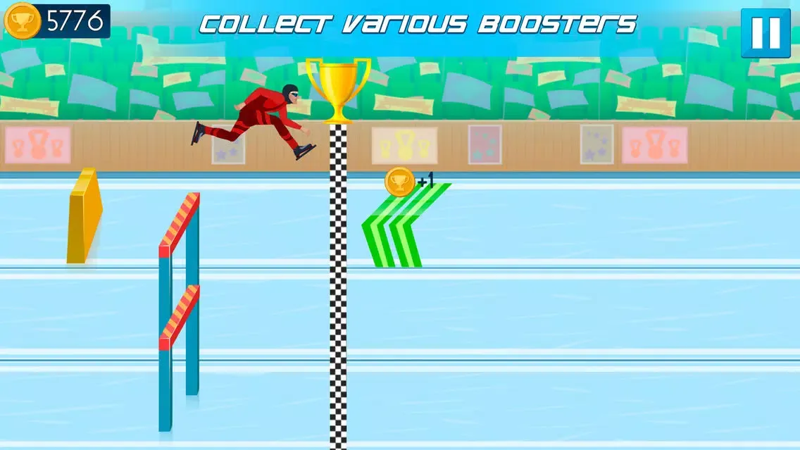 Ice Skating Speed Champ应用截图