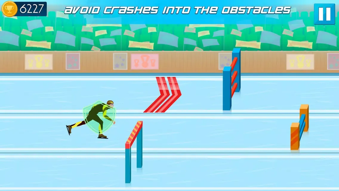 Ice Skating Speed Champ应用截图