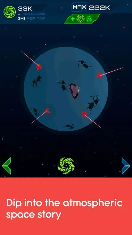 Galaxy Explore: Sci Fi Clicker Screenshots