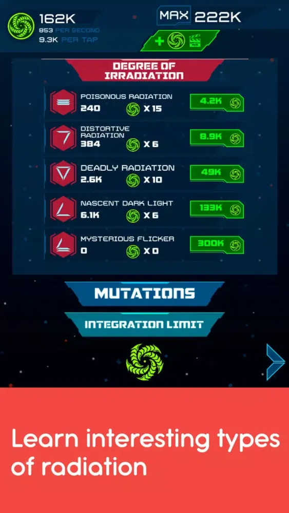 Galaxy Explore: Sci Fi Clicker Screenshots