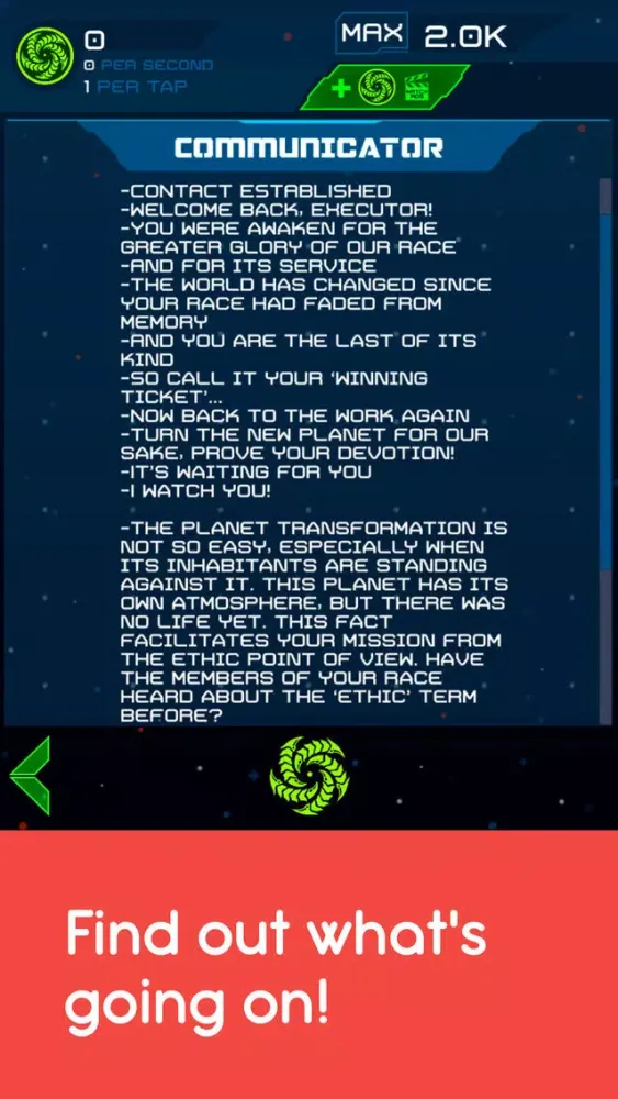 Galaxy Explore: Sci Fi Clicker Screenshots