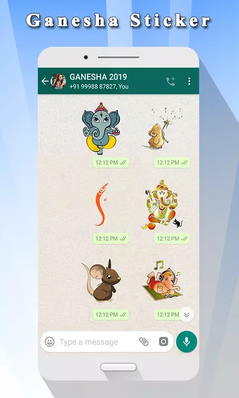 Ganesh Sticker 2020 Screenshots