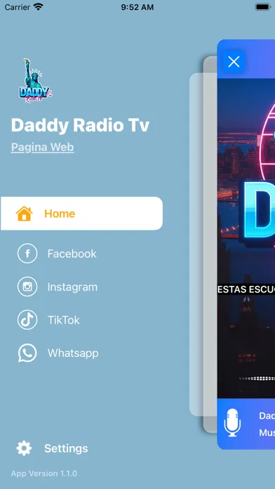 Daddy Radio Tv Screenshots