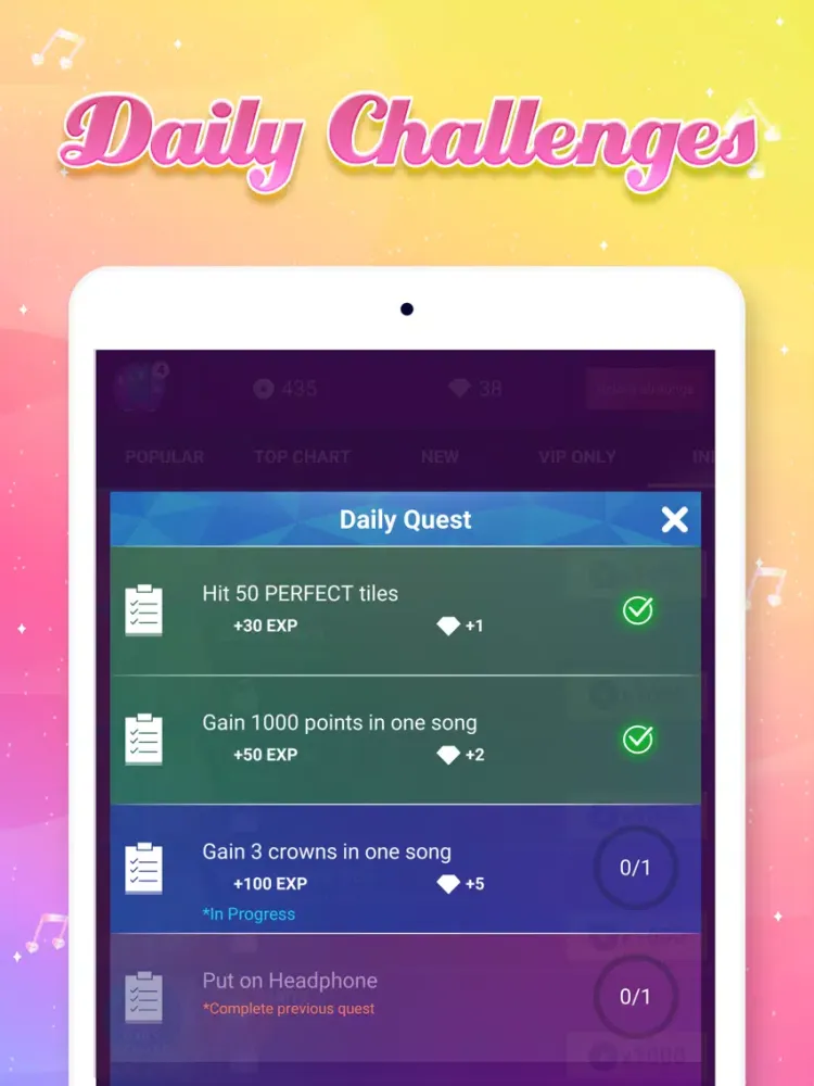 Zrzuty ekranu Magic Tiles Piano and Vocal iPad 