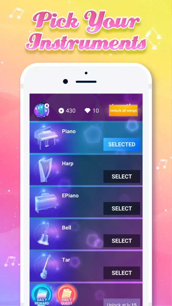 Zrzuty ekranu Magic Tiles Piano and Vocal