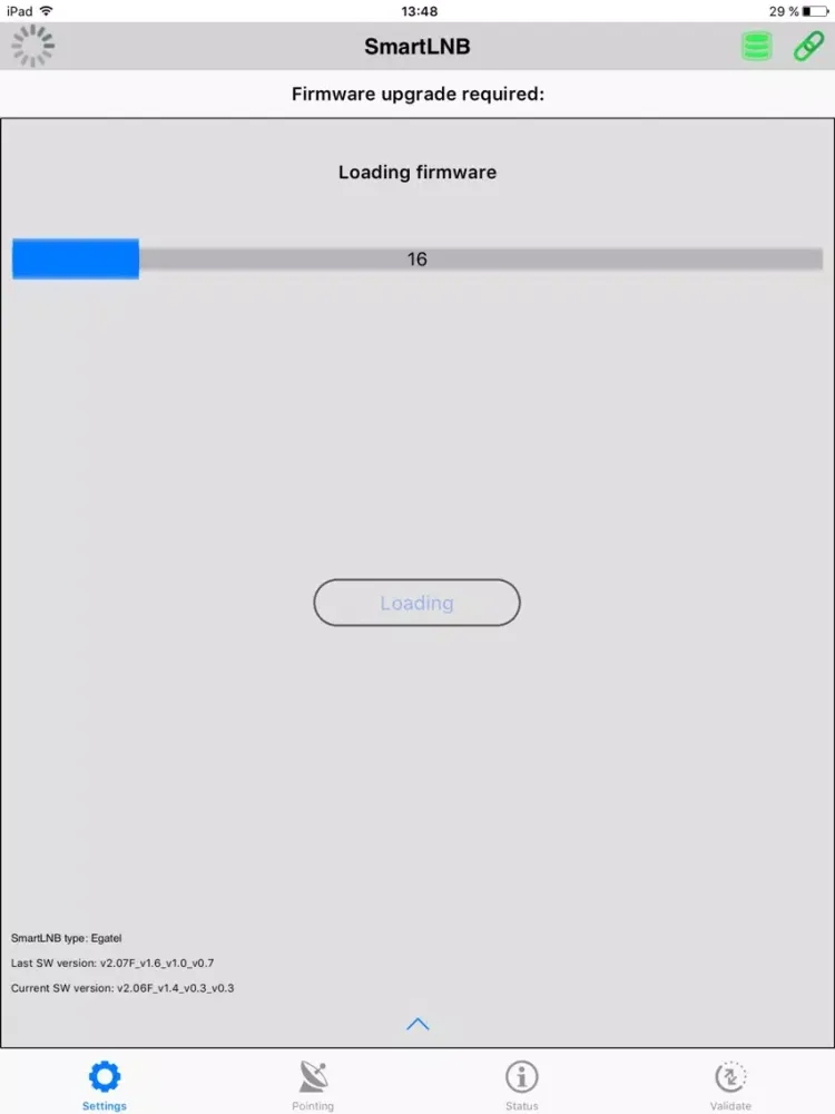 Tangkapan skrin IoT FIRST iPad 
