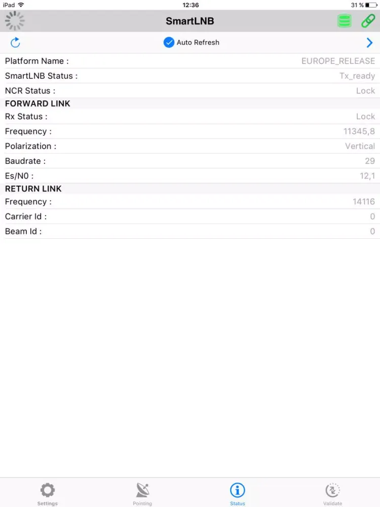 Tangkapan skrin IoT FIRST iPad 