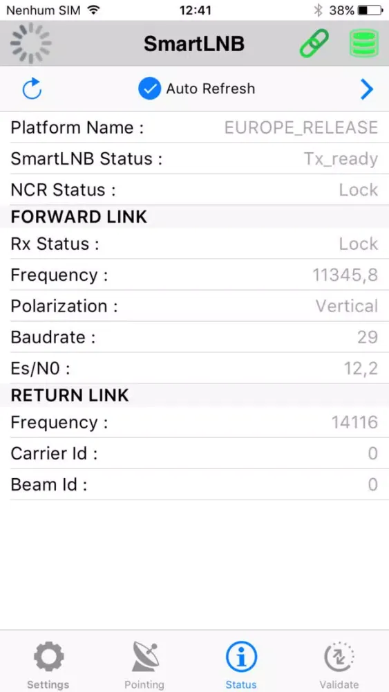 Tangkapan skrin IoT FIRST