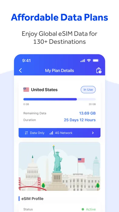 WePhone: 2nd Phone &WiFi Calls سکرین شاٹس