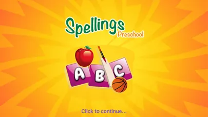 Spellings - Preschool स्क्रीनशॉट