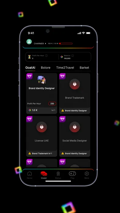 Скриншоты BLove DApp