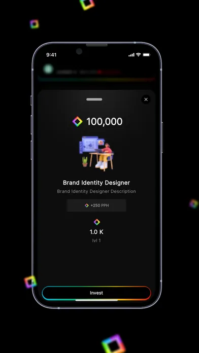 Скриншоты BLove DApp