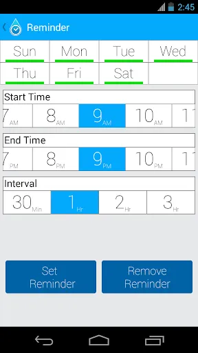 Water App (Reminder & Tracker) Screenshots