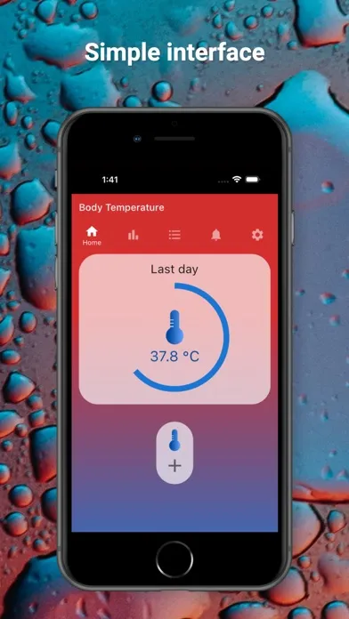 Body Temperature App 스크린샷