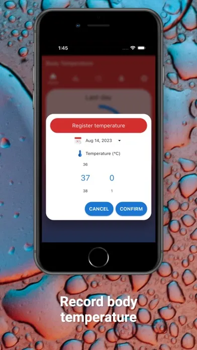 Body Temperature App 스크린샷