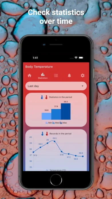 Body Temperature App 스크린샷