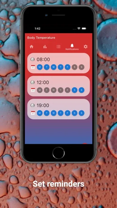 Body Temperature App 스크린샷