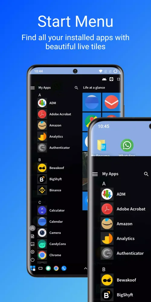 تصاویر Windix 10 Launcher