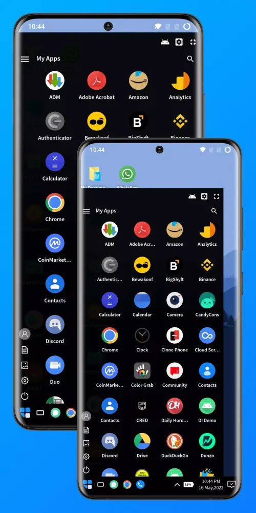 تصاویر Windix 10 Launcher