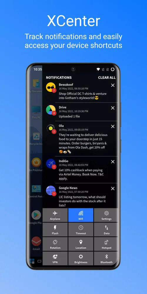 تصاویر Windix 10 Launcher