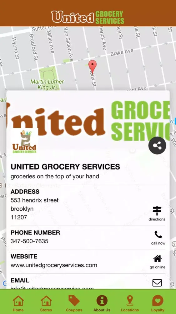 United Grocery Services स्क्रीनशॉट