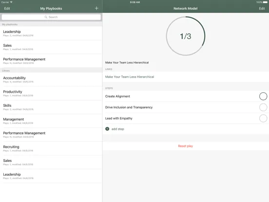 Скриншоты Agile Coach Playbook iPad 