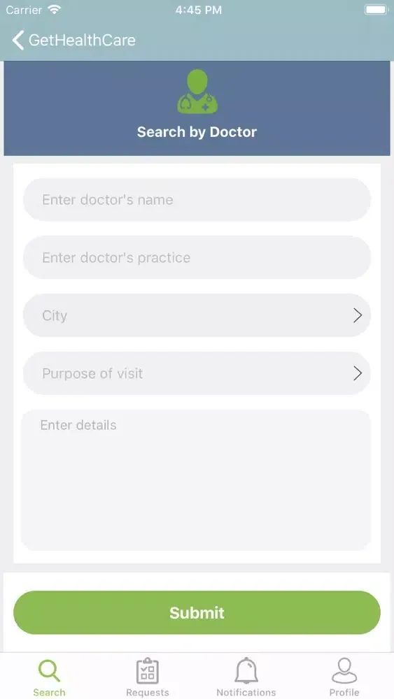 Скриншоты GetHealthcare