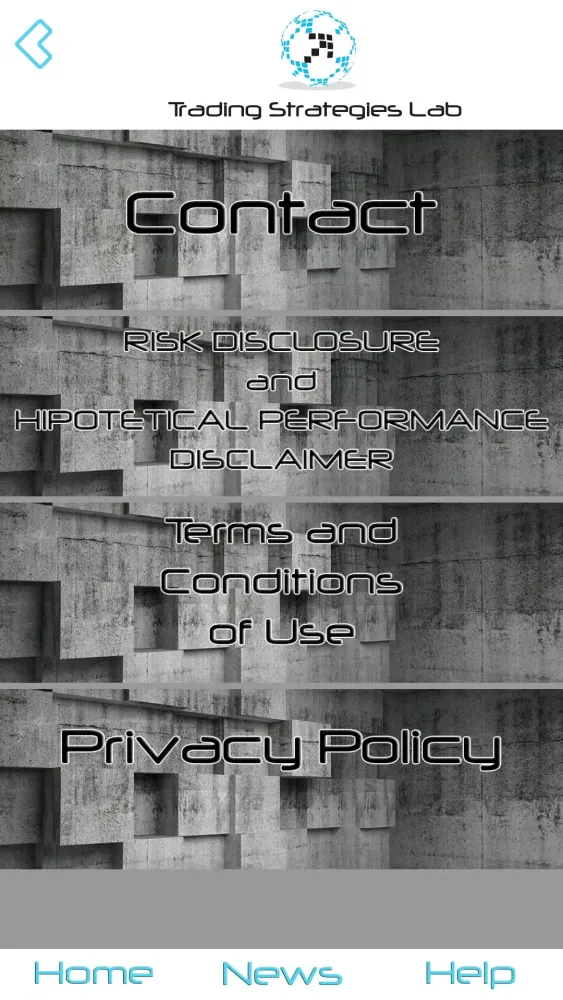 Trading Strategies Lab Screenshots