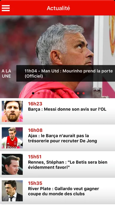 Capturas de pantalla de Top Mercato : transferts foot