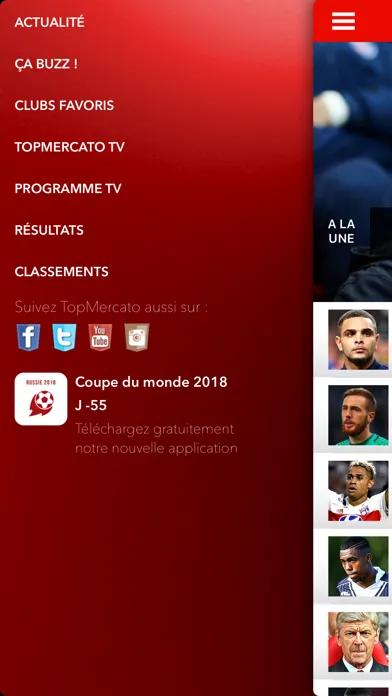 Capturas de pantalla de Top Mercato : transferts foot