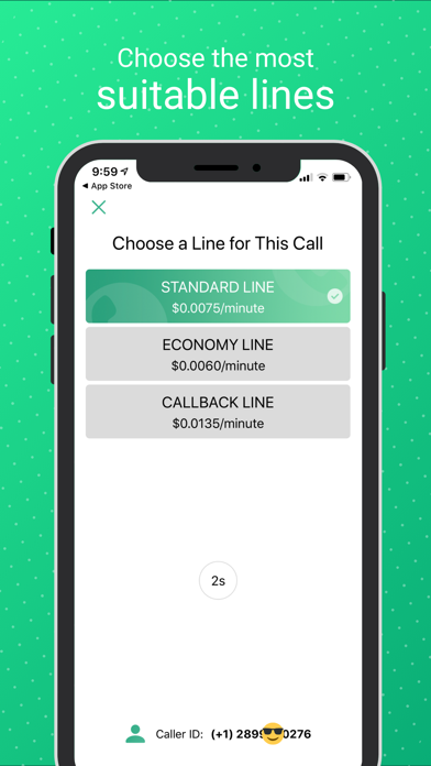 Screenshot di WeTalk- WiFi Calls & 2nd Phone