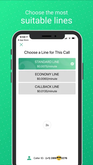 WeTalk- WiFi Calls & 2nd Phone স্ক্রিনশট