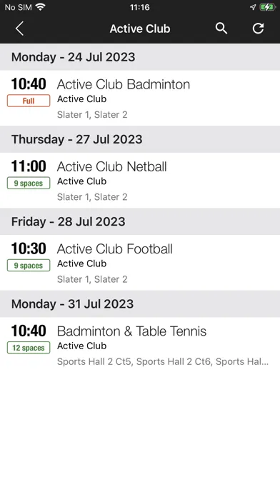 Screenshot di UB Sport&Fitness