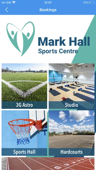 ภาพหน้าจอของ Mark Hall Sports Centre