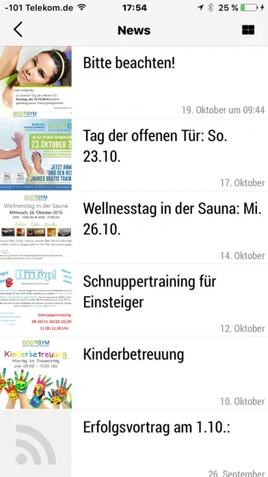 ภาพหน้าจอของ Body-Gym Straubing