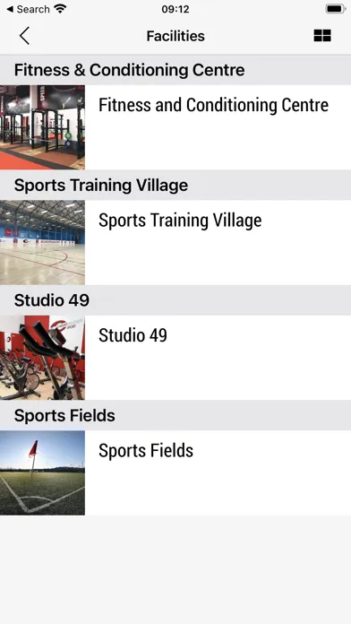 Zrzuty ekranu Cardiff Uni Sport