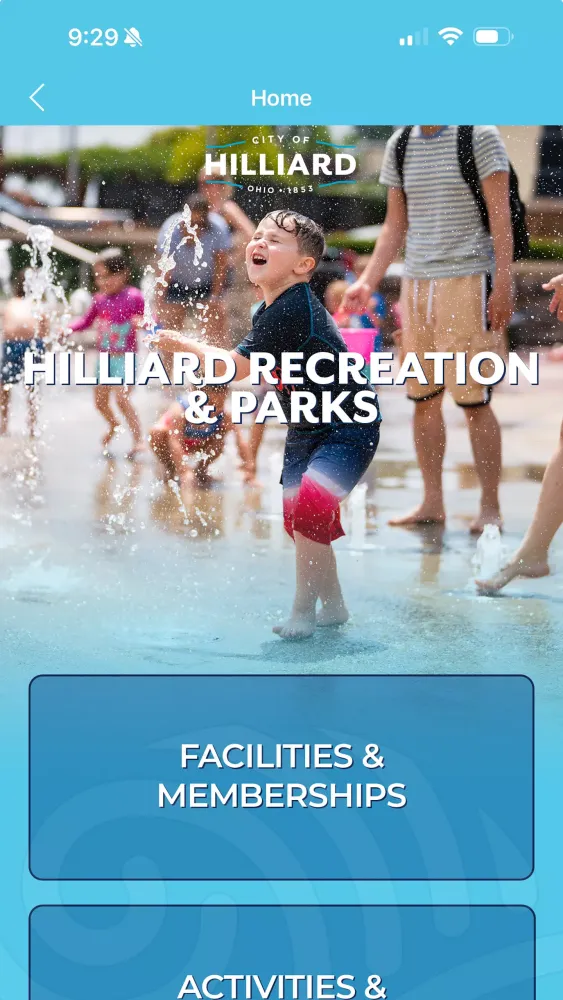 Hilliard Recreation and Parks スクリーンショット