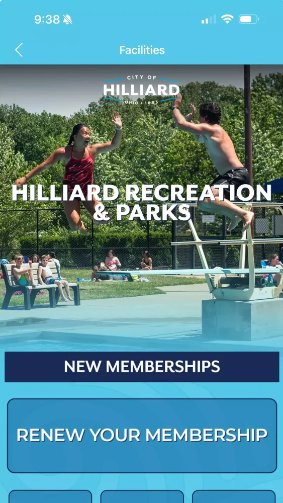 Hilliard Recreation and Parks スクリーンショット